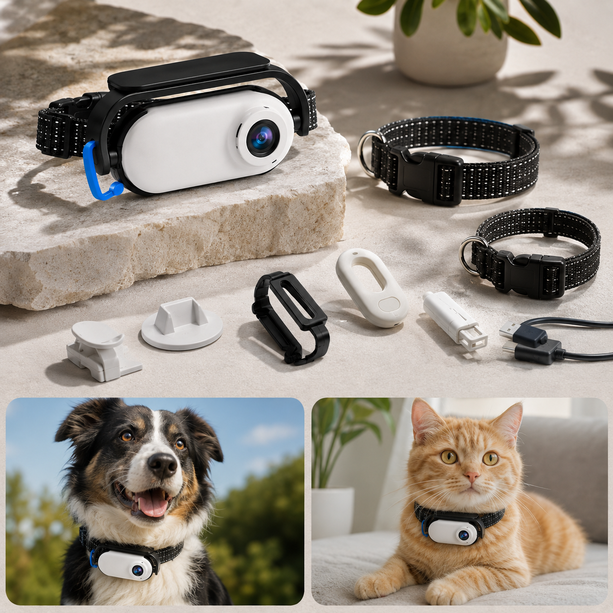 Thumb Sports Action Camera for Outdoor and Pet Recording