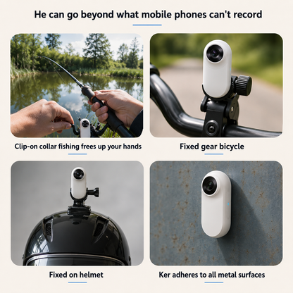 Thumb Sports Action Camera for Outdoor and Pet Recording